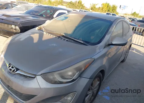 2015 Hyundai Elantra Se from USA, damaged, VIN 5NPDH4AE2FH632490